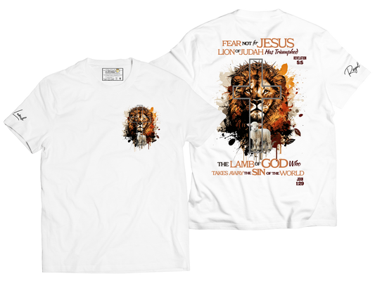 Lion of Judah Tee (White)