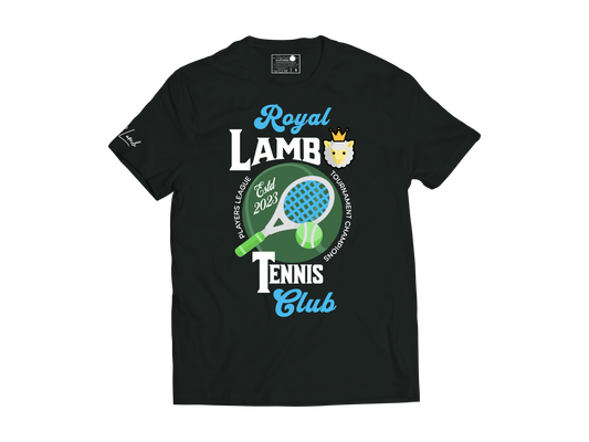 Royal Lamb Tennis Club Tee (Black)